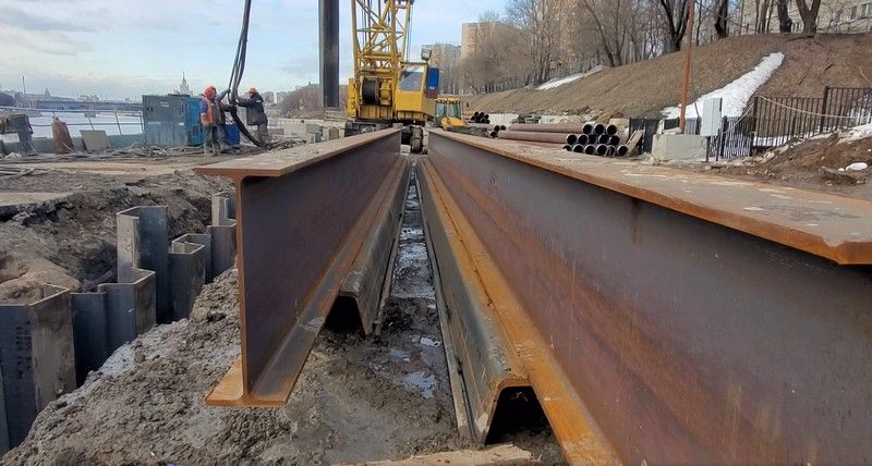 Шпунт балочный 2хЛ5-УМ+50Б5